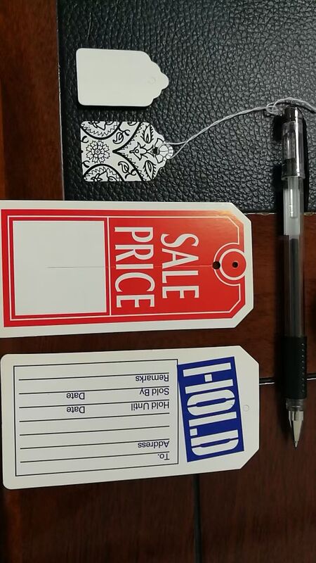 Customize Hang Tags Printing For Product Identification And Information Display