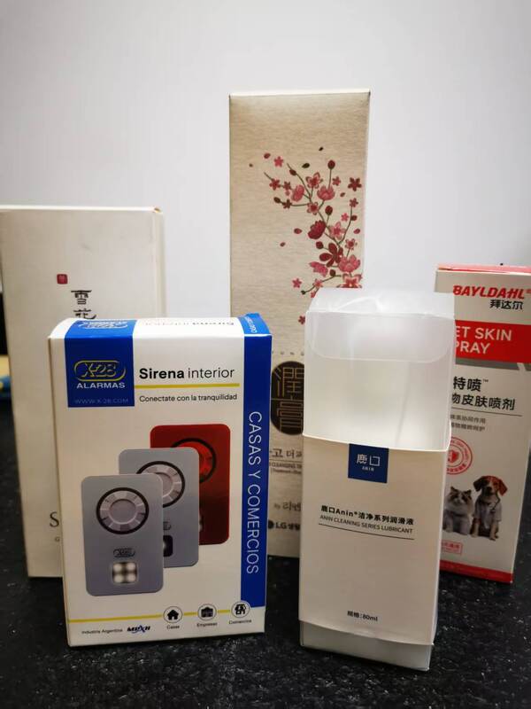 UV Coating Consumer Product Packaging Hot Stamping Corrugated Card Box For Electronics Product