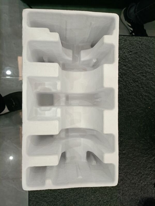 Eco Friendly Moulded Pulp Tray Biodegradable Protection For Electronic Products