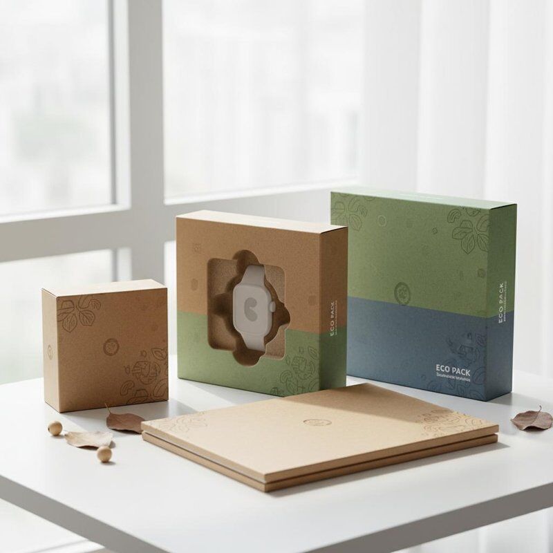 Eco Friendly Consumer Electronics Packaging Boxes Sustainable Materials Custom Sizes and Designs for Secure Shipping