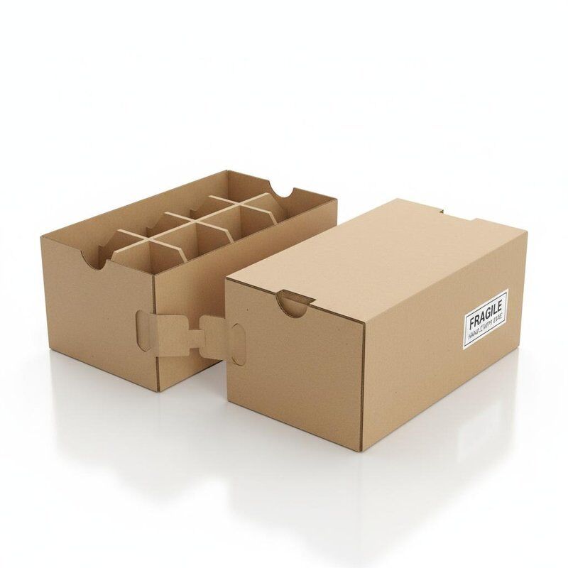 Lightweight protective Cardboard Gift Box Packaging crafted for easy assembly and enhanced product safety during transit